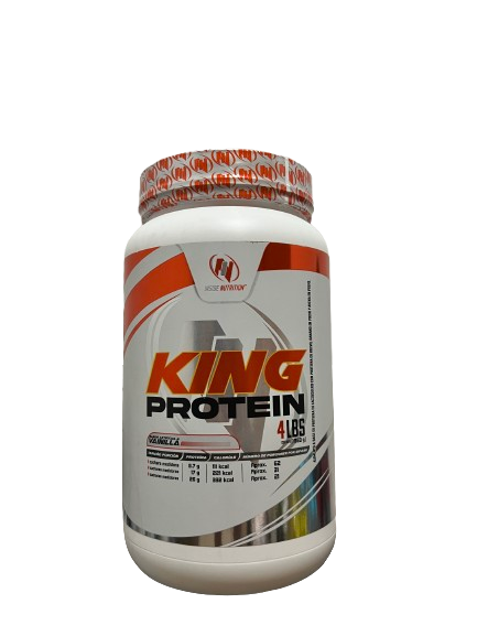 KING PROTEIN 4lb– La mejor opción para volumen y masa muscular
