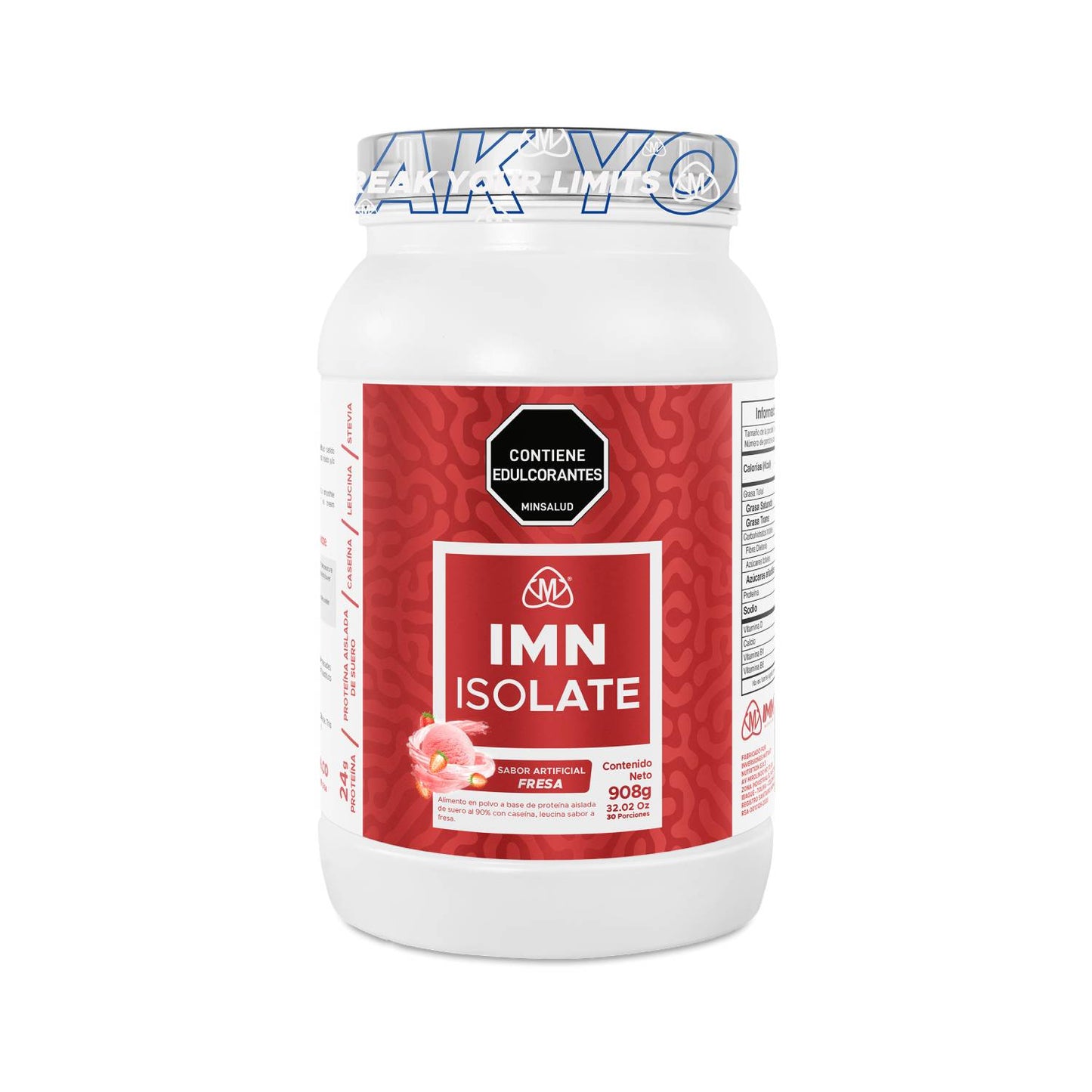 IMN ISOLATE 2LB – Proteína Aislada para Máximo Crecimiento Muscular 💪🔥