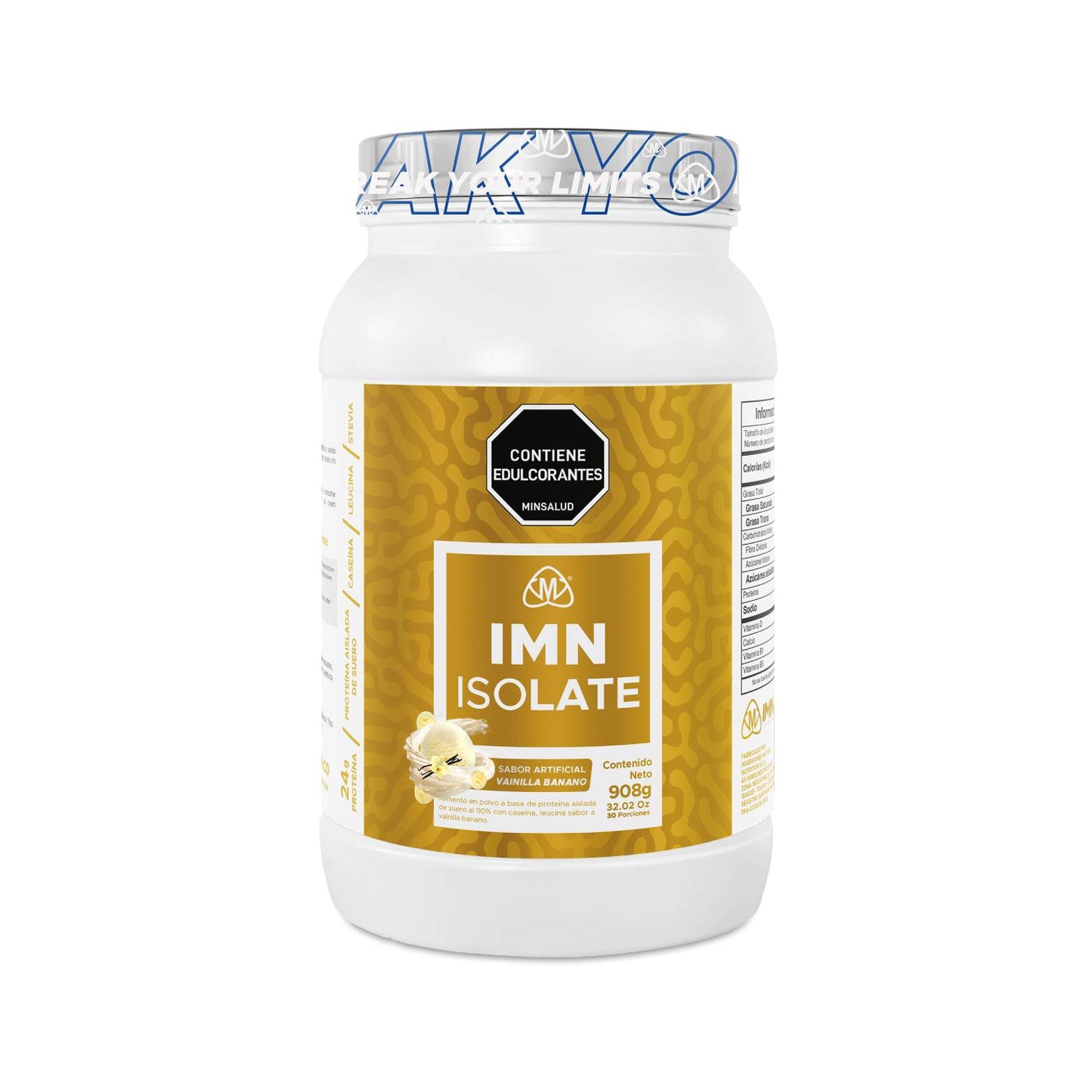 IMN ISOLATE 2LB – Proteína Aislada para Máximo Crecimiento Muscular 💪🔥