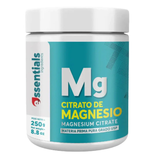 CITRATO DE MAGNESIO ESSENTIALS – 100% PURO Y DE ALTA ABSORCIÓN