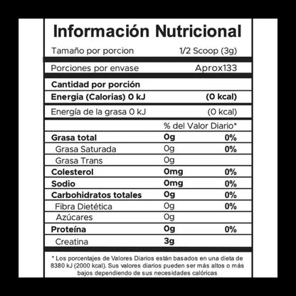 Creatine Monohidrato 400g IMN