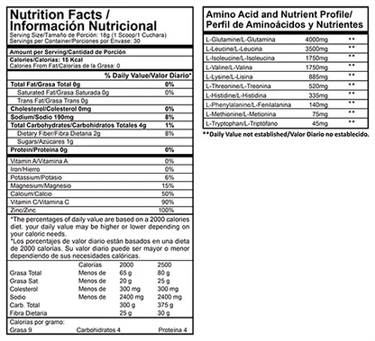 ARMY BCAA – ProScience